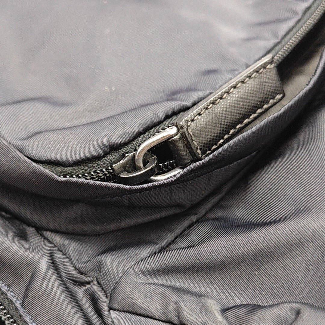 Nylon Backpack Blue