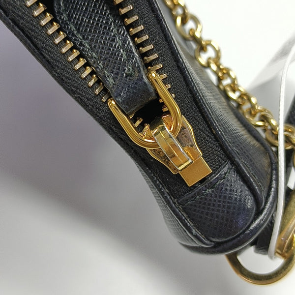 Re-Edition2005 Saffiano Calfskin Black