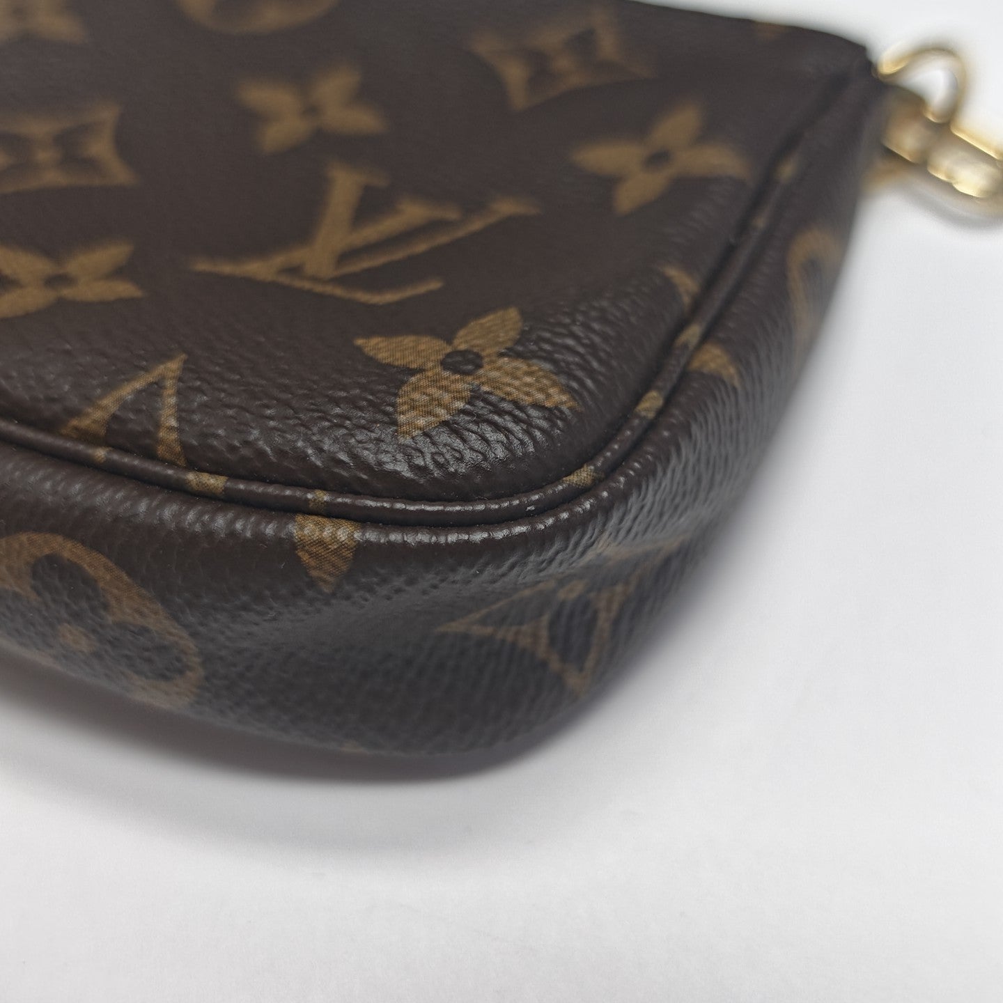 ACCESSOIRES Mini Monogram Coated Canvas Brown