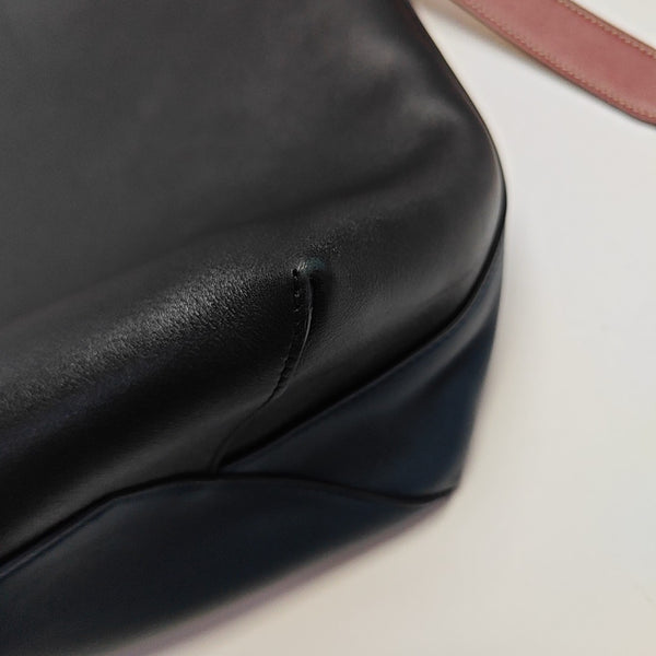 TWISTED CABAS Small Calfskin Blue