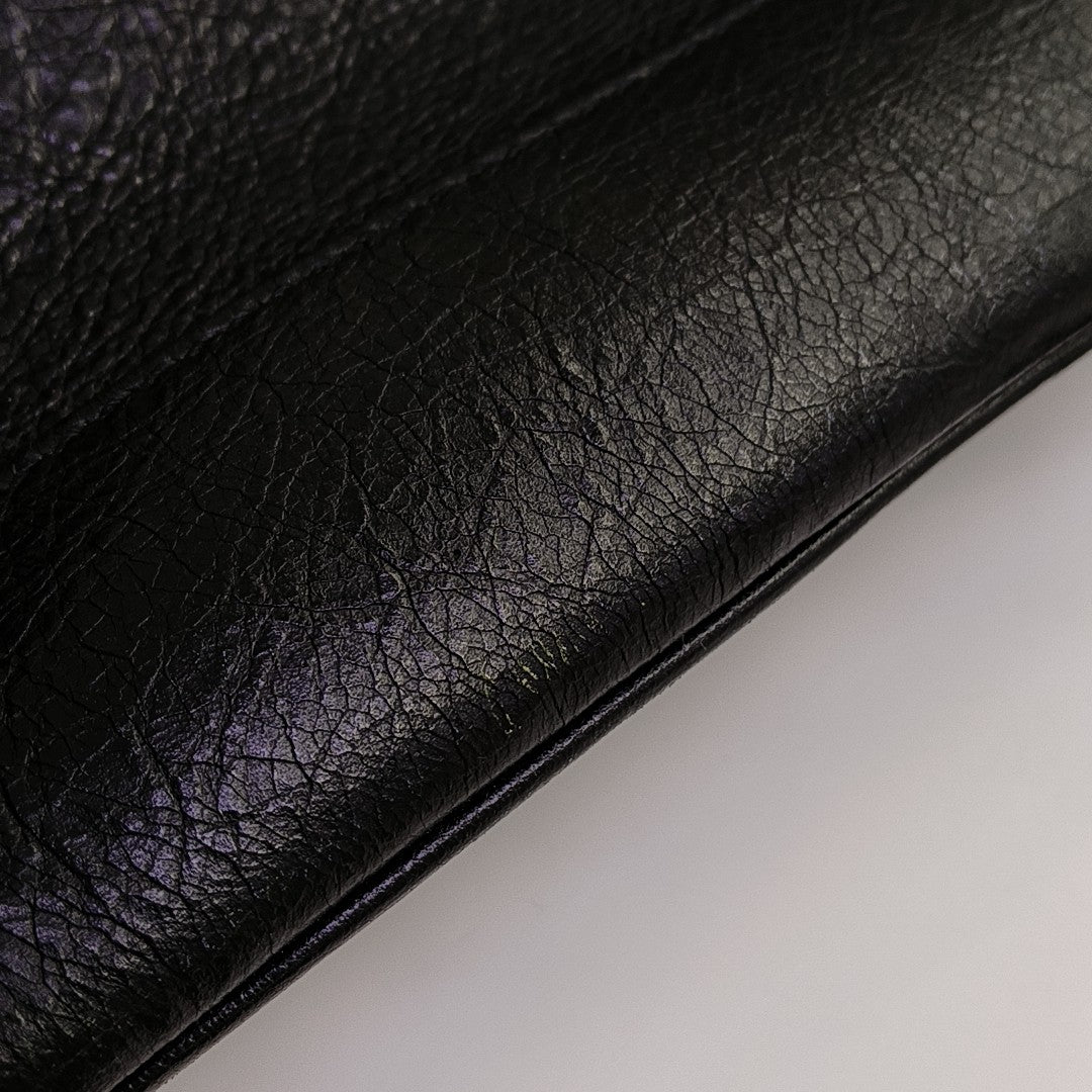 Classic City Small Lambskin Black