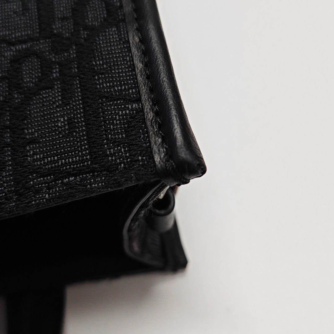 Safari Oblique Canvas Black