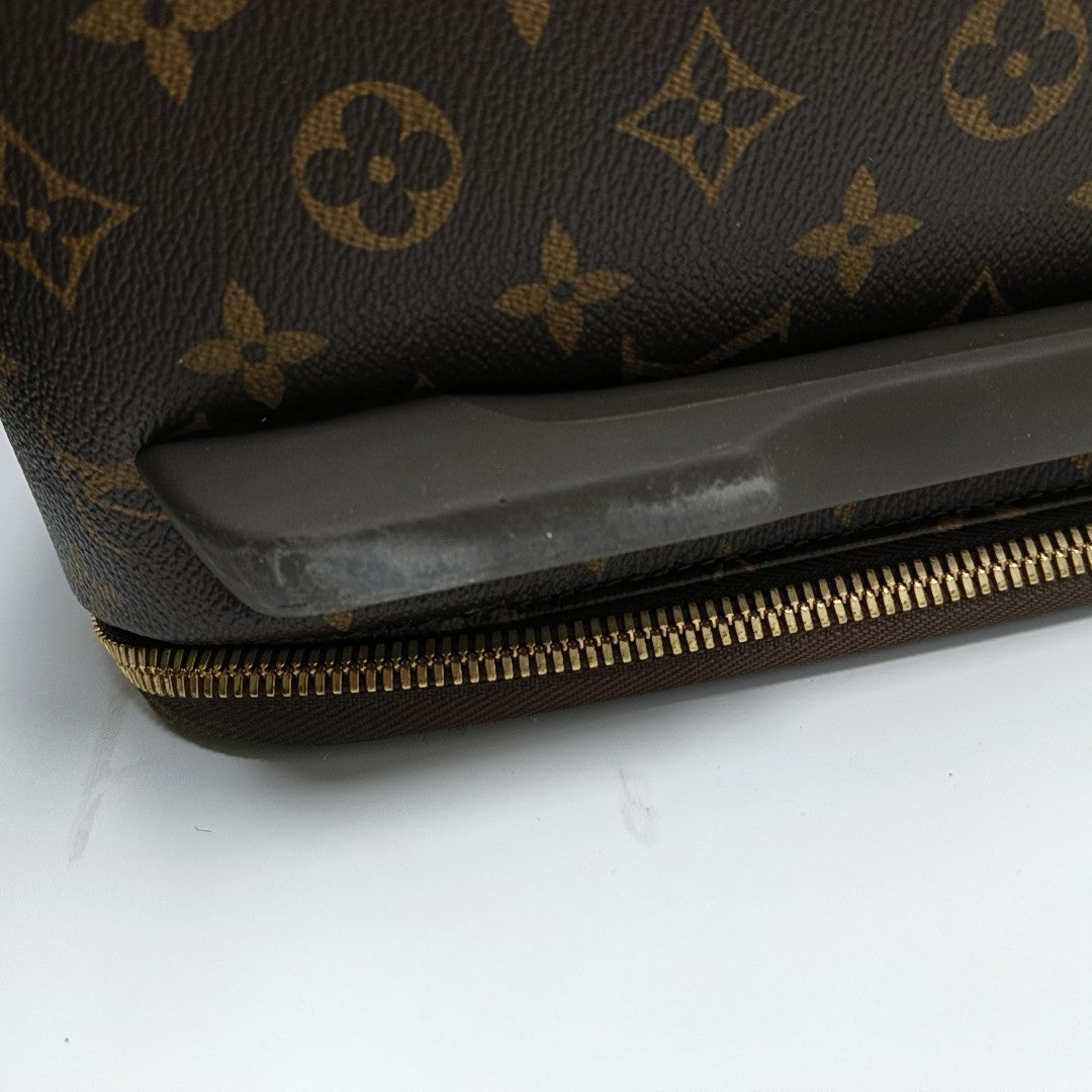 PEGASE 65 Monogram Coated Canvas Brown