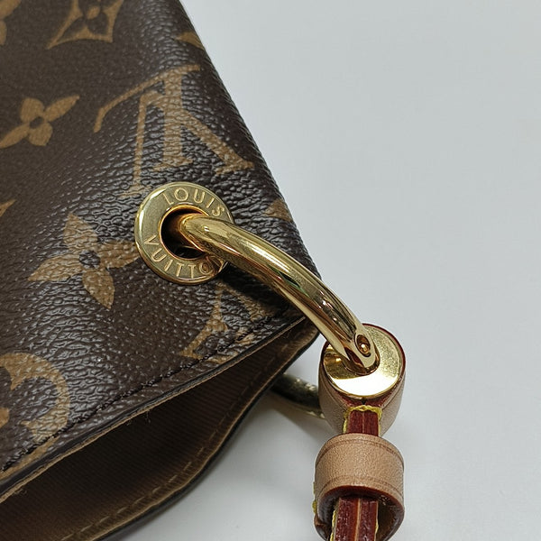 GRACEFUL TPM Monogram Coated Canvas Brown