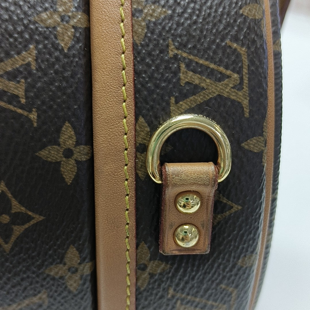 BOITE CHAPEAU PM Monogram Coated Canvas Brown