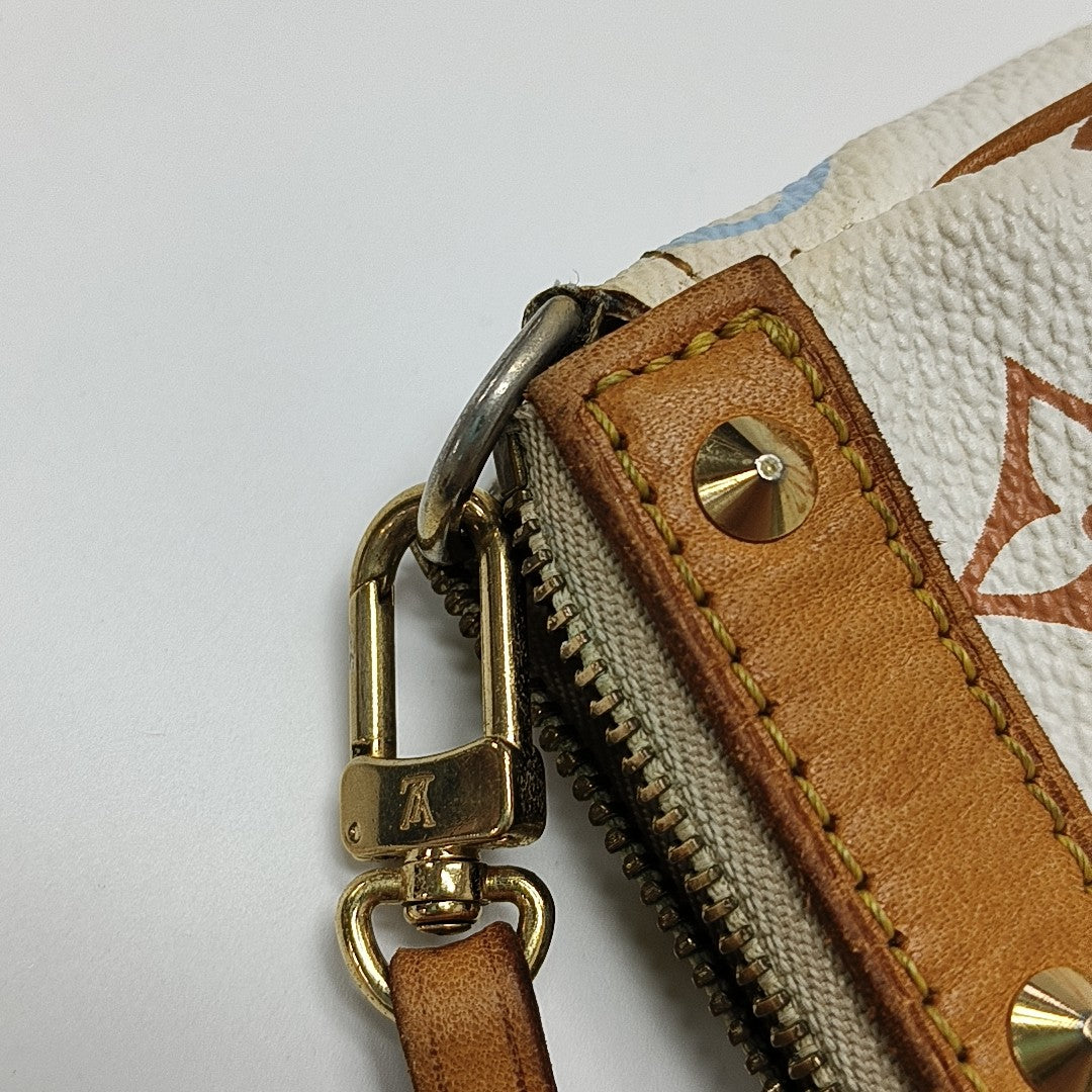 LV × TM ACCESSOIRES Monogram Coated Canvas White