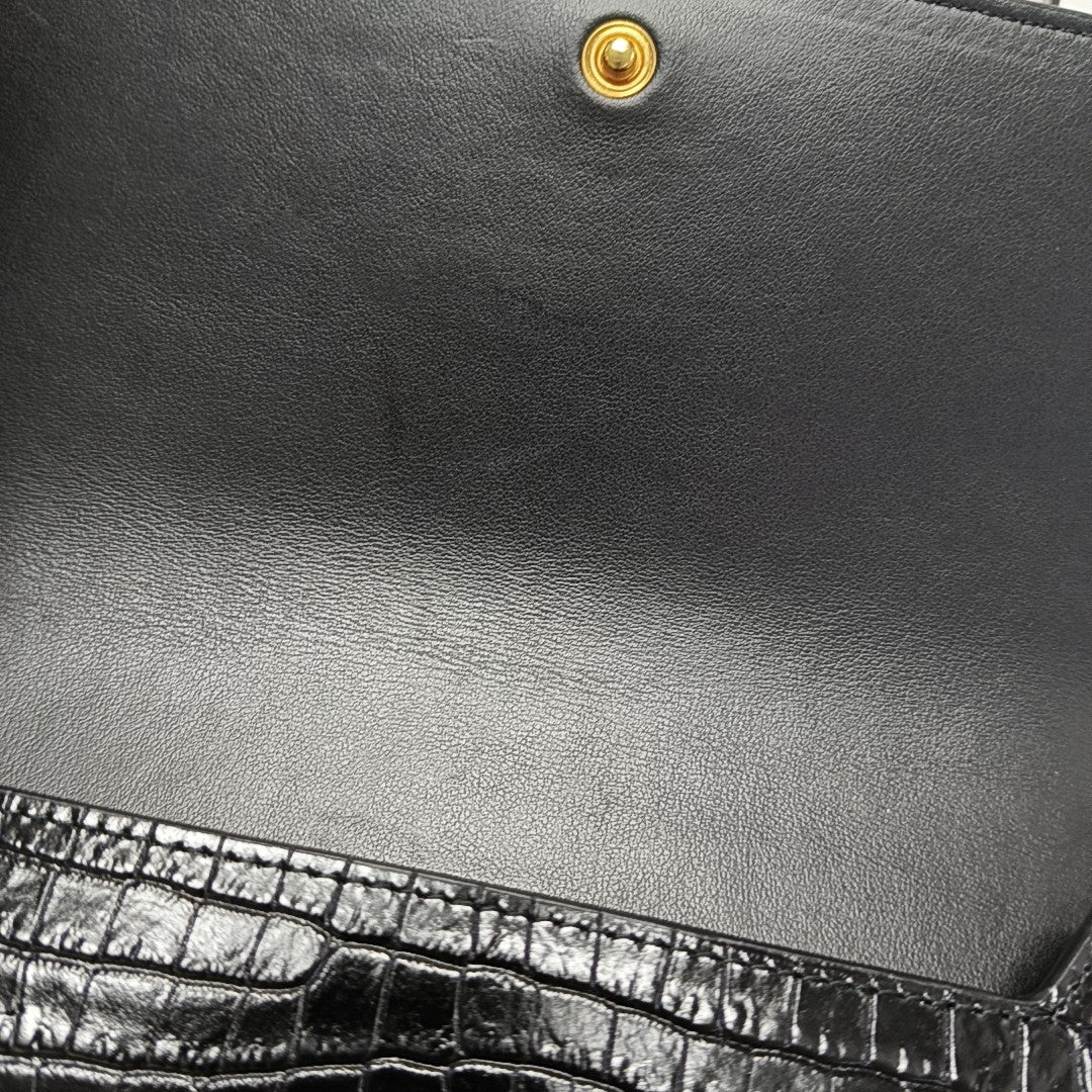 CASSANDRE Calfskin Black