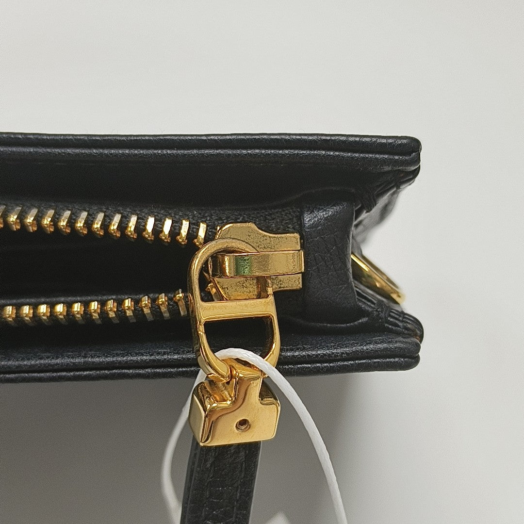 Dior Caro Mini Cannage Calfskin Black