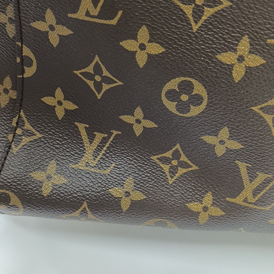 MONTAIGNE Monogram Coated Canvas Brown