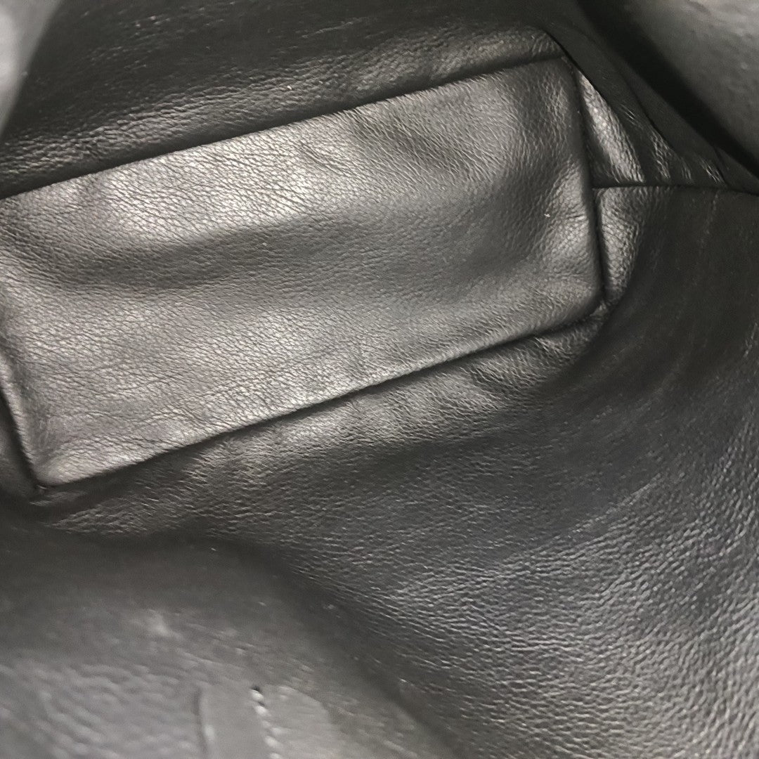 Anjou Mini Coated Canvas Black
