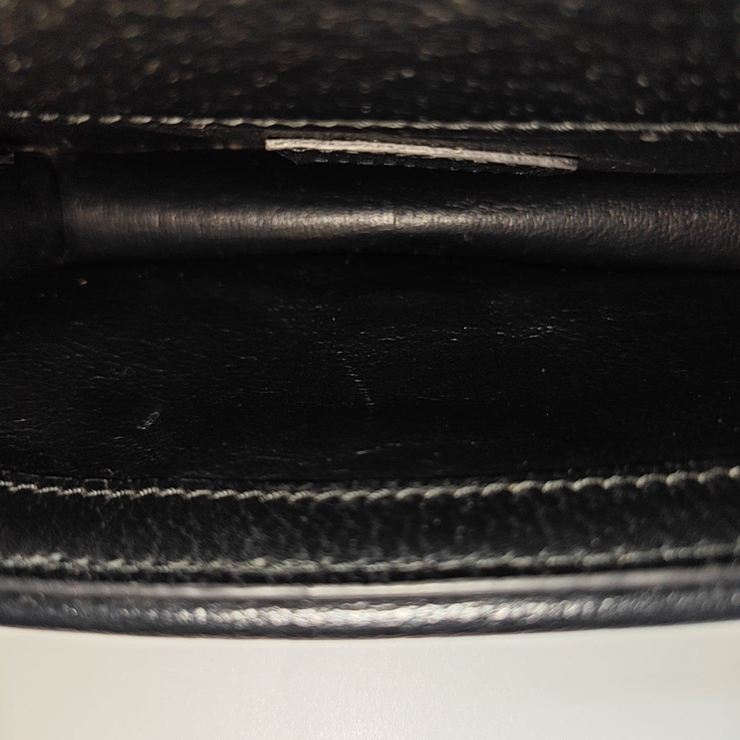 Authenticated pre-owned  Dionysus Super Mini Monogram Denim Black - Shoulder Bag at Looply