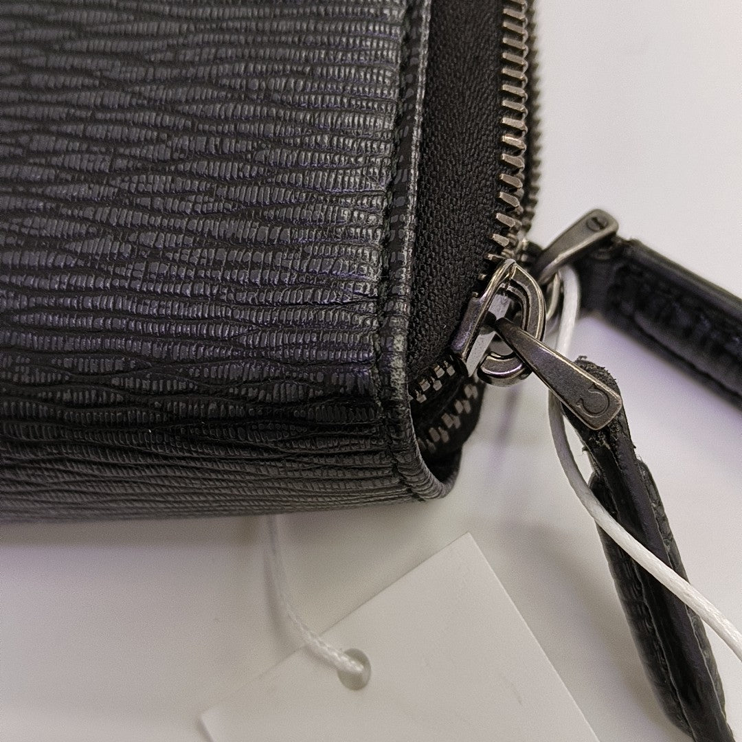 Calfskin Clutch Black