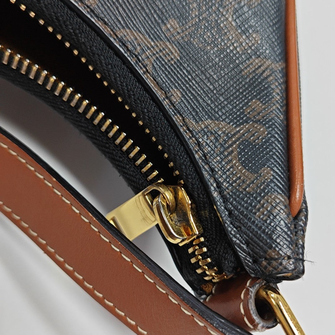 AVA Small Coated Canvas Brown