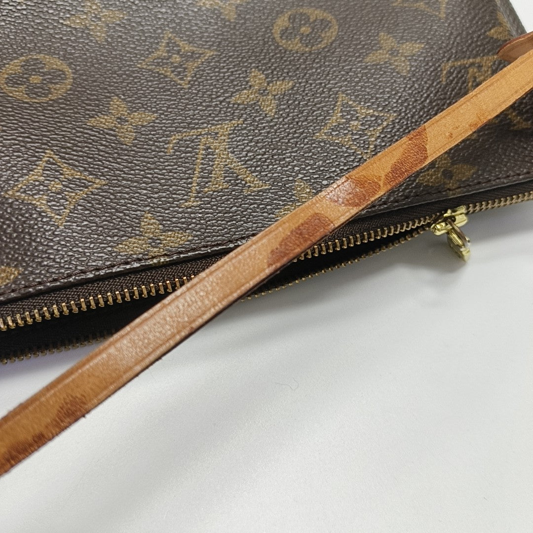 ACCESSOIRES Monogram Coated Canvas Brown
