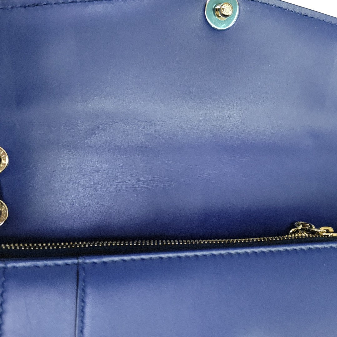 SERPENTI FOREVER Medium Calfskin Blue