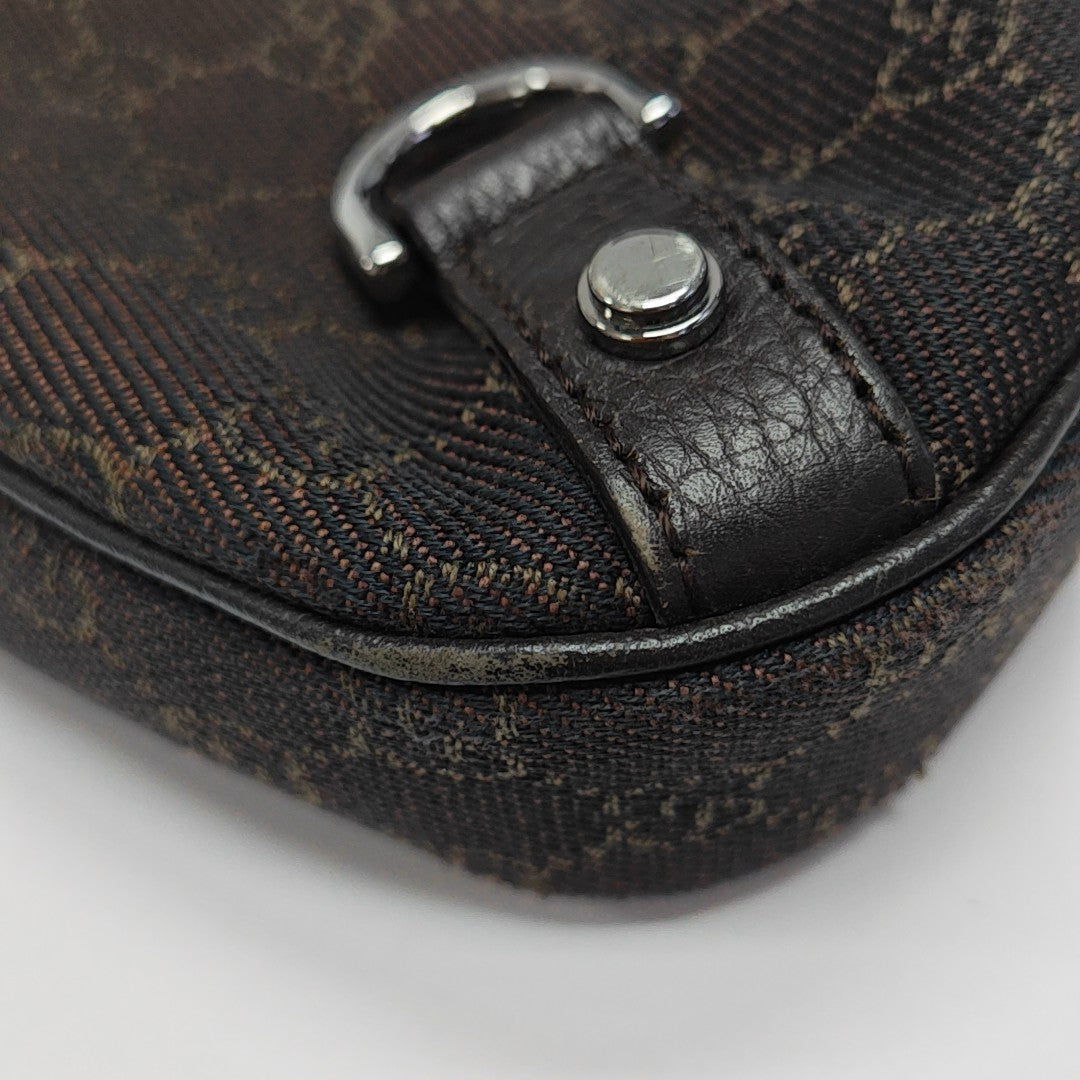 D-Ring Monogram Canvas Brown