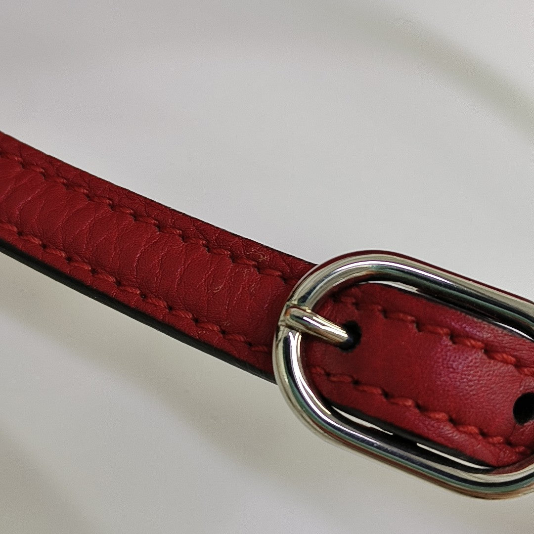 Daily Calfskin Red