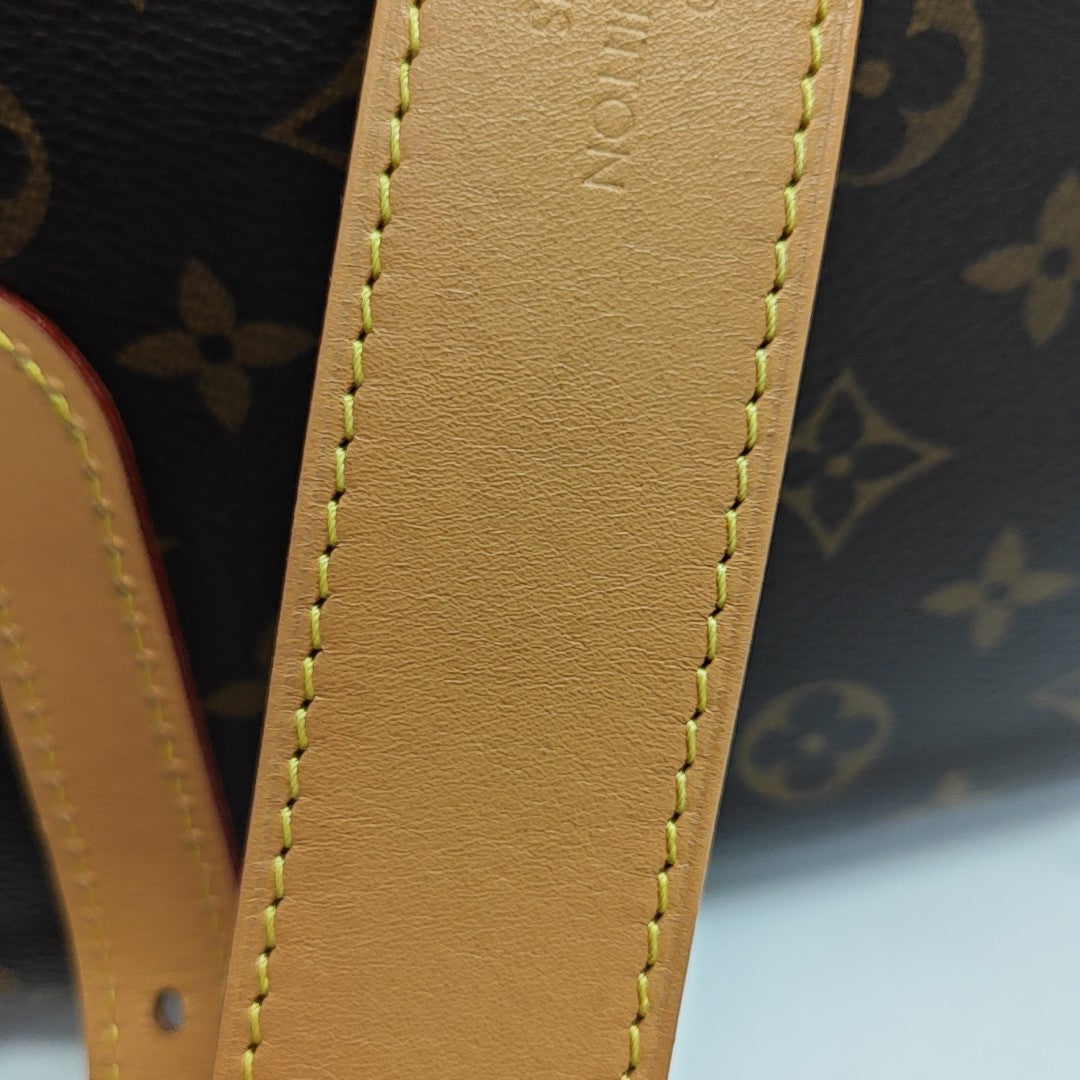 CARRYALL PM Monogram Coated Canvas Brown