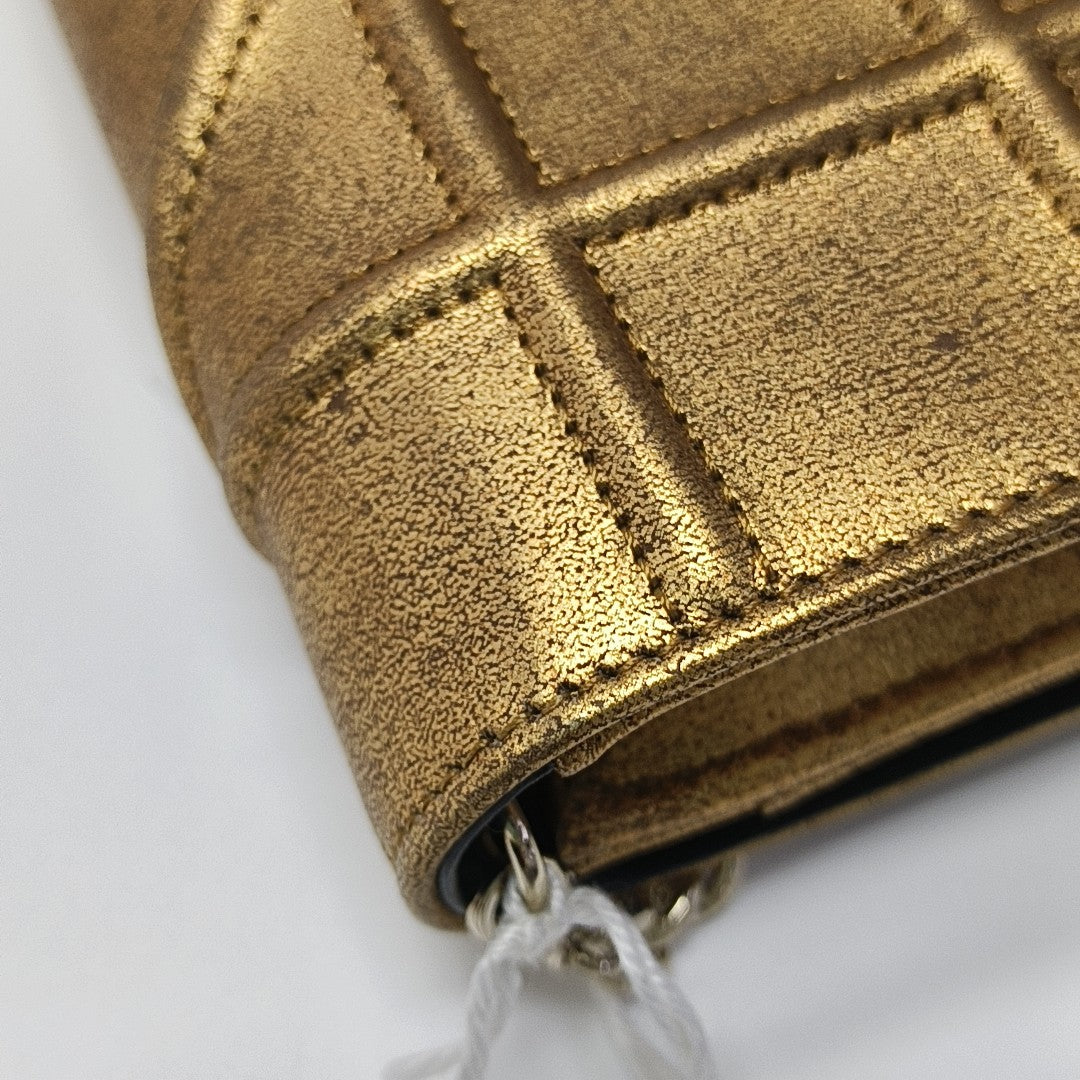 Diorama Cannage Calfskin Gold