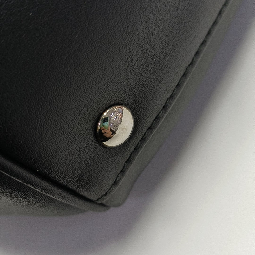 Calfskin Tote Bag Black