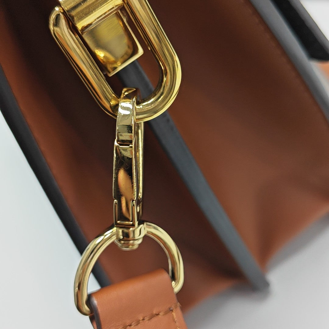 DAUPHINE MM Monogram Coated Canvas Brown