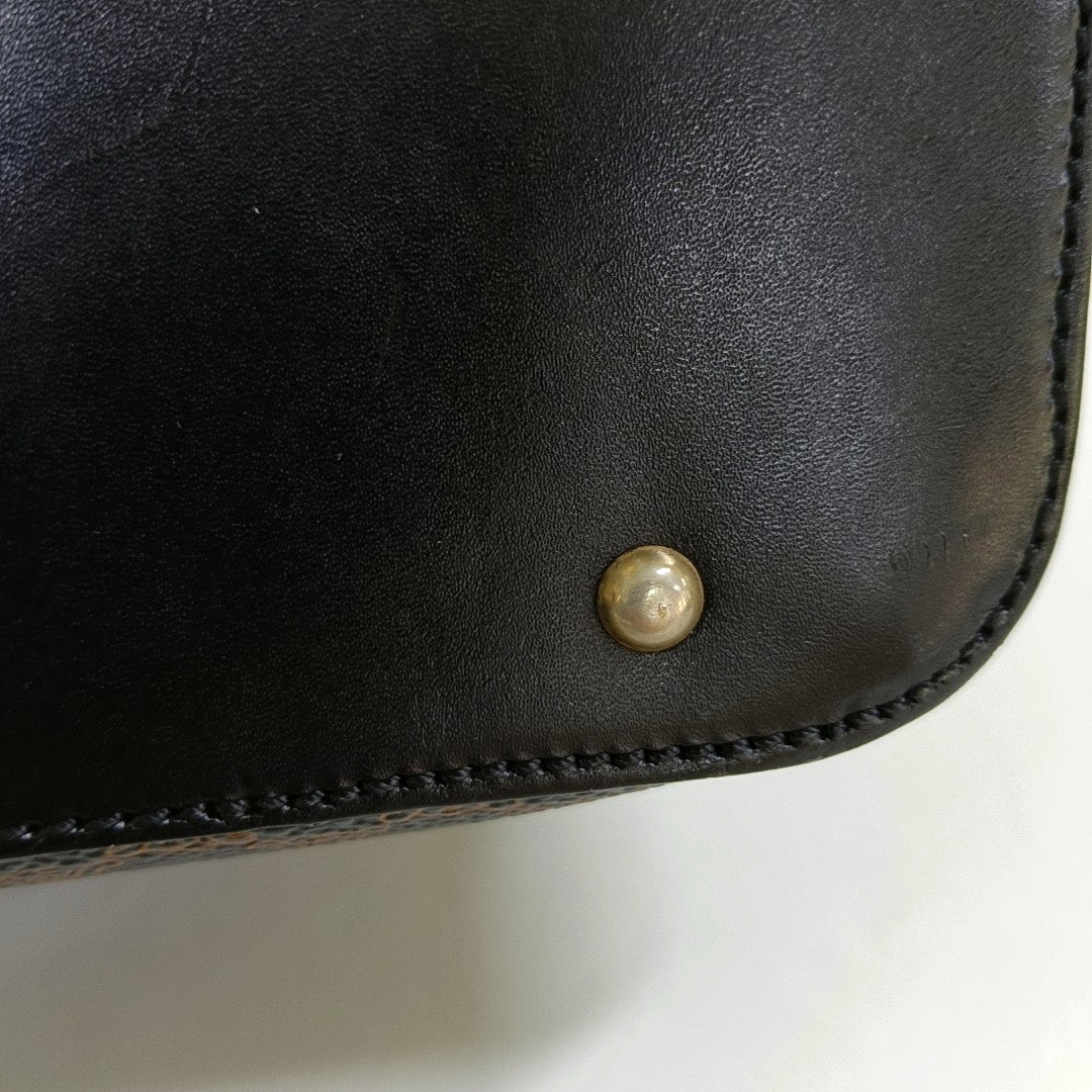 Coated Canvas Black