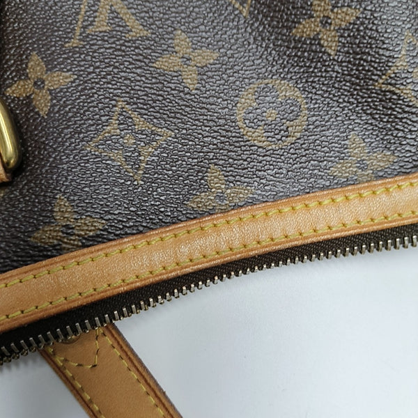 ODEON Monogram Coated Canvas Brown