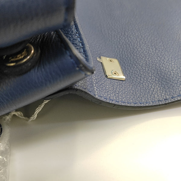 LOCKME BB Calfskin Blue