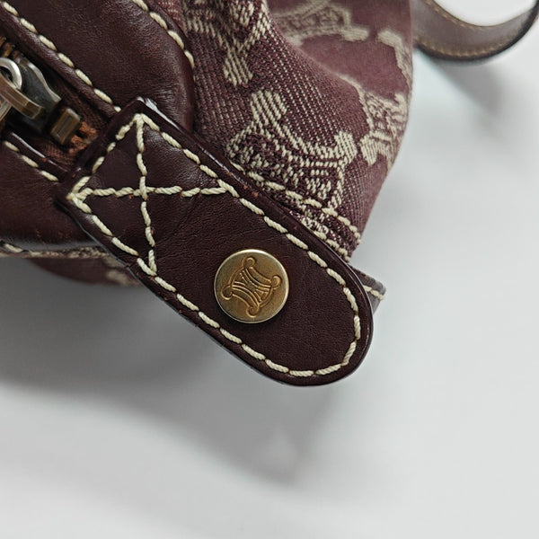 Canvas Top Handle Bag Purple
