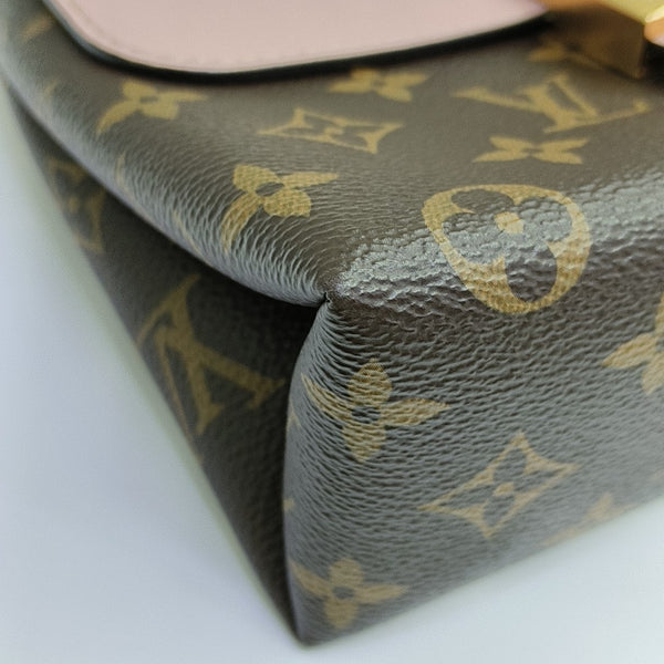 LOCKY BB Monogram Coated Canvas Pink