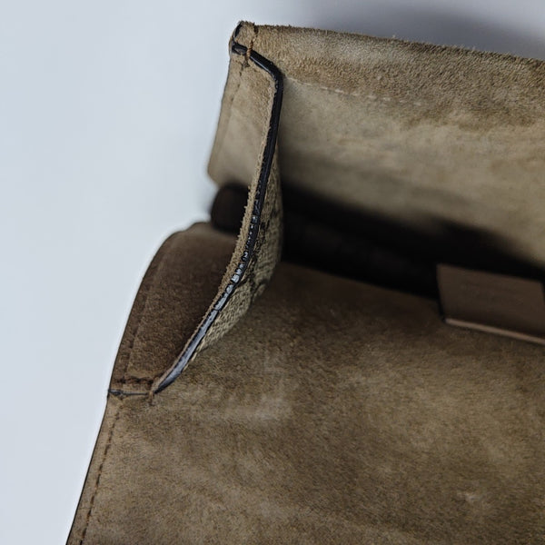 Dionysus Mini Monogram Coated Canvas Beige