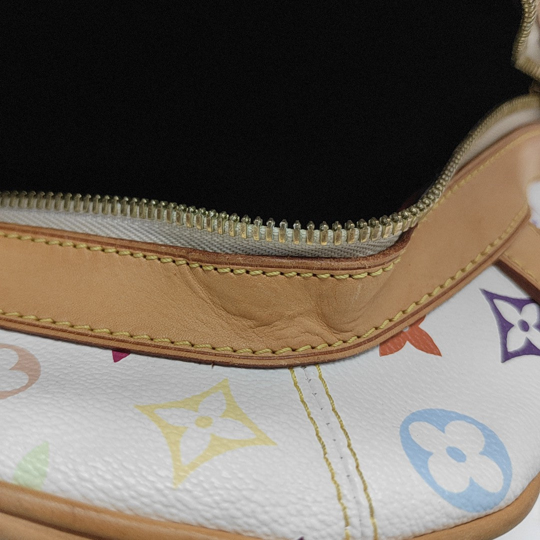 LV × TM CLAUDIA Monogram Coated Canvas White