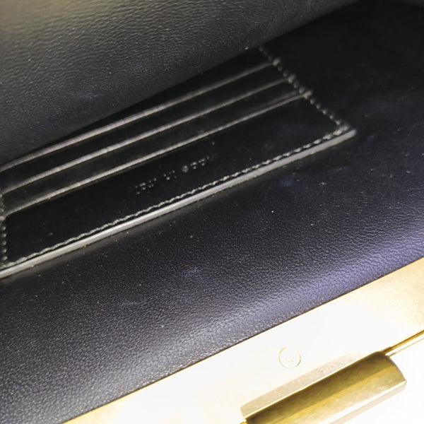 CLASP Mini Calfskin Black