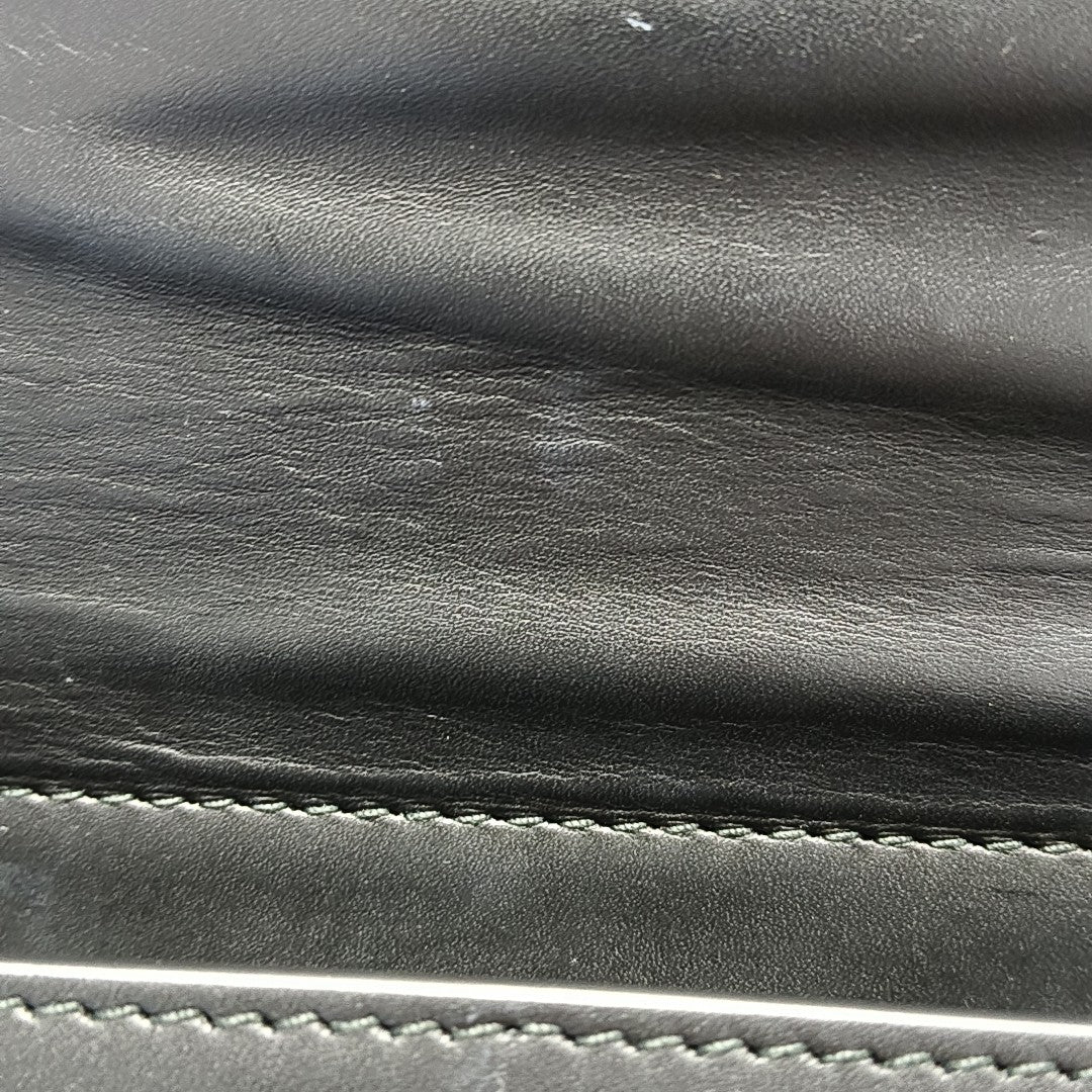 Padlock Work Calfskin Black