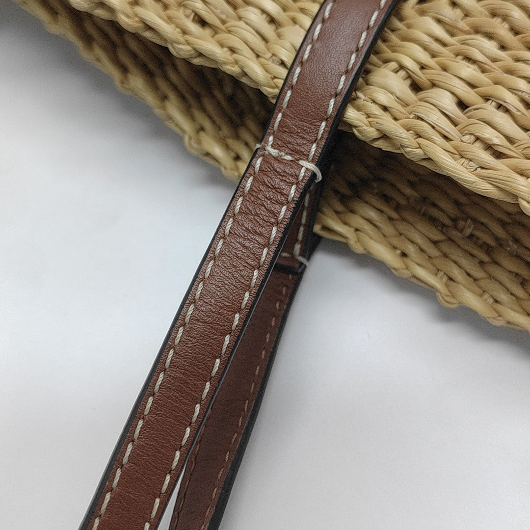 Basket Straw Brown