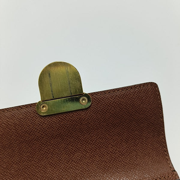KOALA Monogram Coated Canvas Brown Wallet