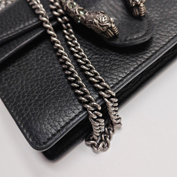 Dionysus Super Mini Calfskin Black