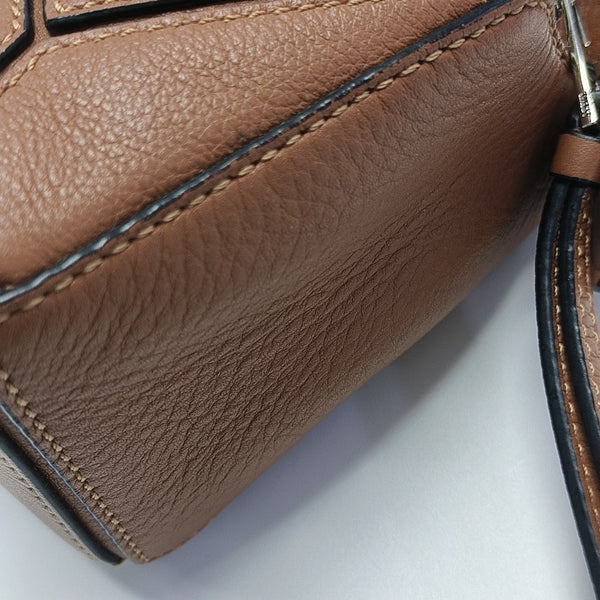 Puzzle Mini Calfskin Brown