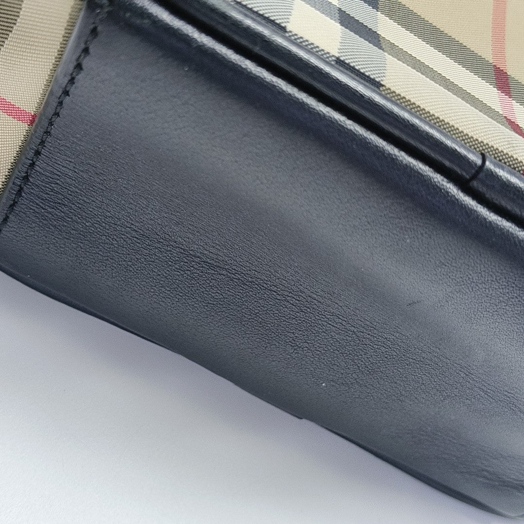 Nylon Shoulder Bag Beige