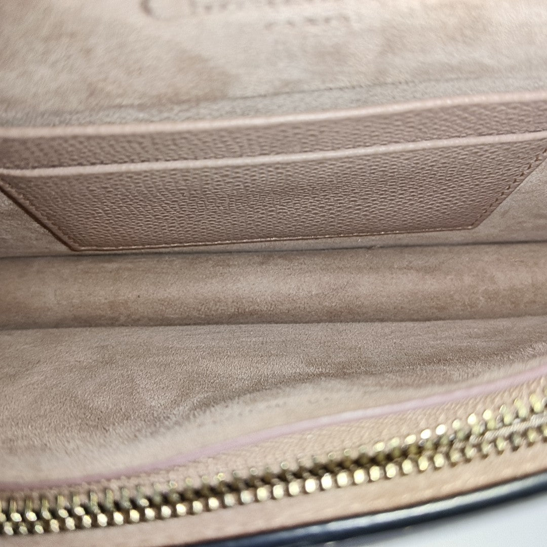 Authenticated pre-owned  Saddle Calfskin Pink - Belt Bag at Looply