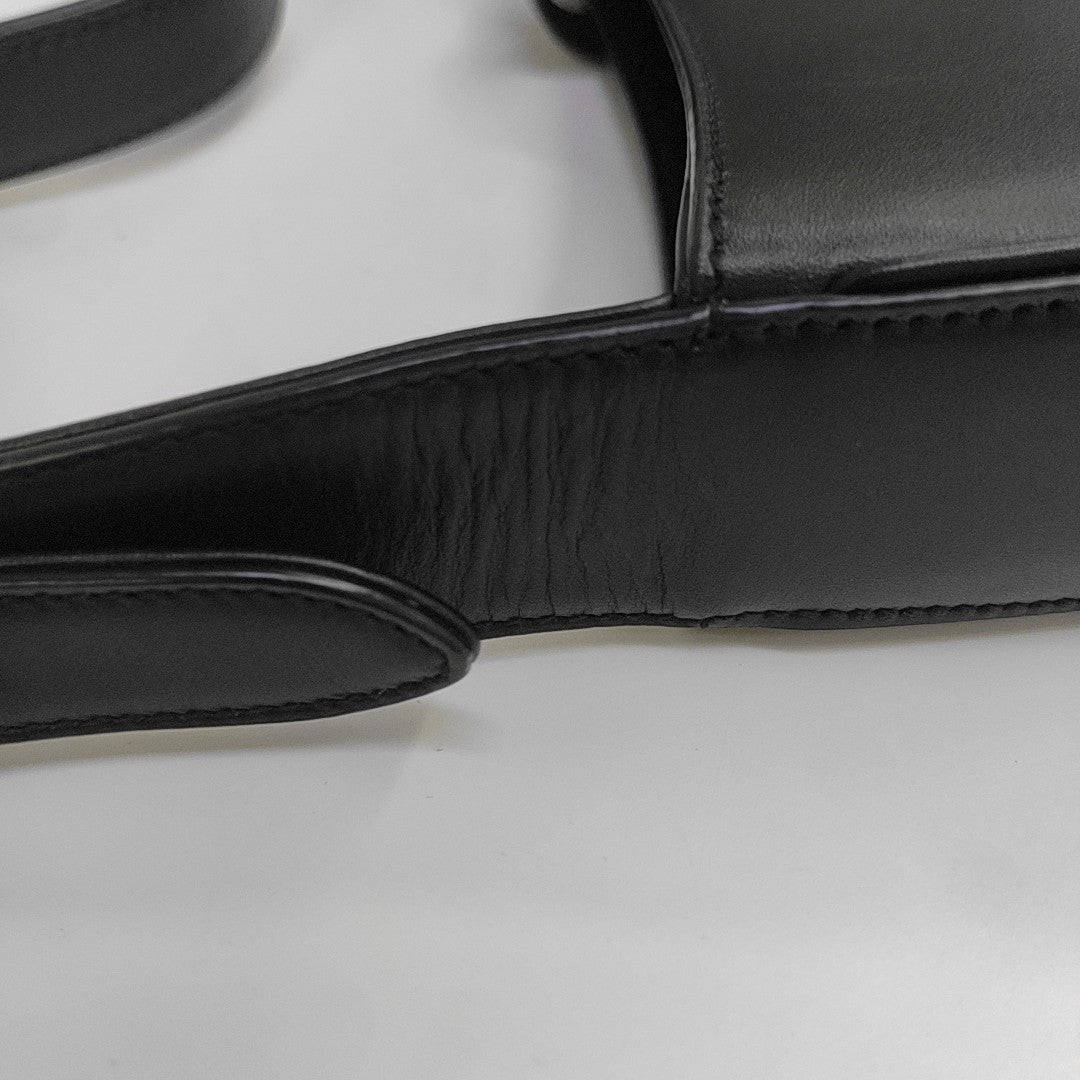 LE 5 À 7 Small Calfskin Black