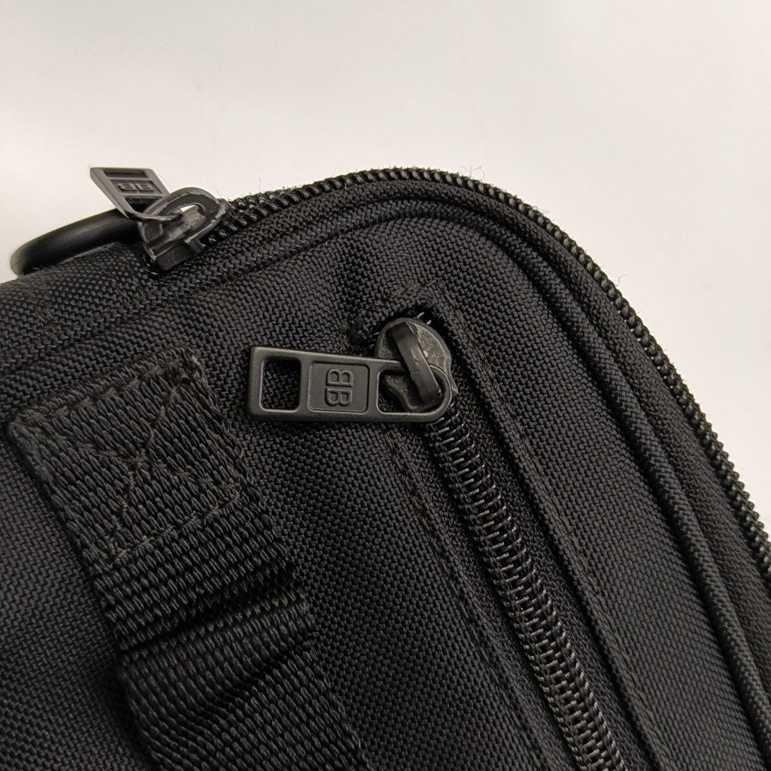 Canvas Shoulder Bag Black