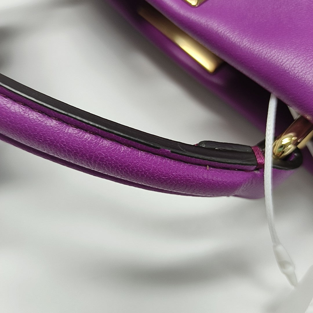 Peekaboo Mini Sheepskin Purple