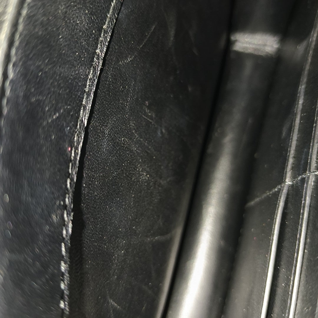 B. Calfskin Black