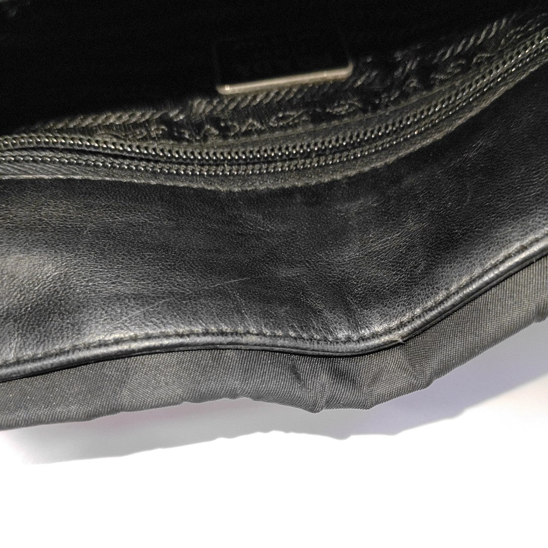 Nylon Tote Bag Black