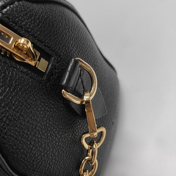 SPEEDY 20 Monogram Calfskin Black