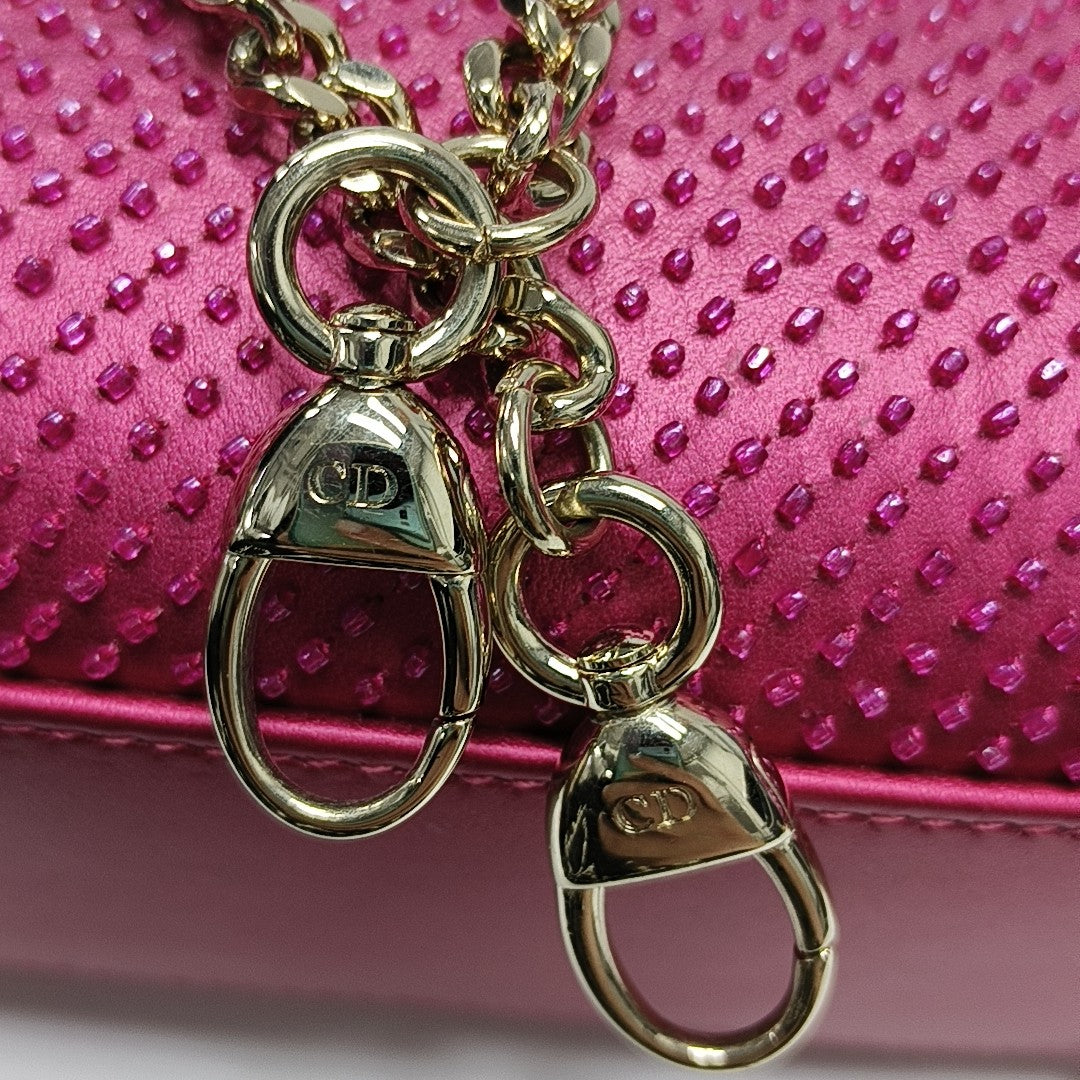 Lady Dior Mini Lambskin Pink