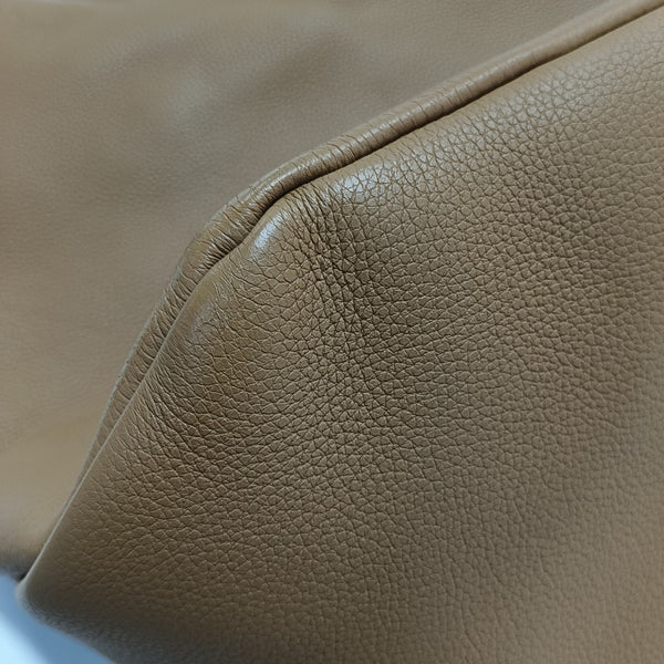 Calfskin Shoulder Bag Brown