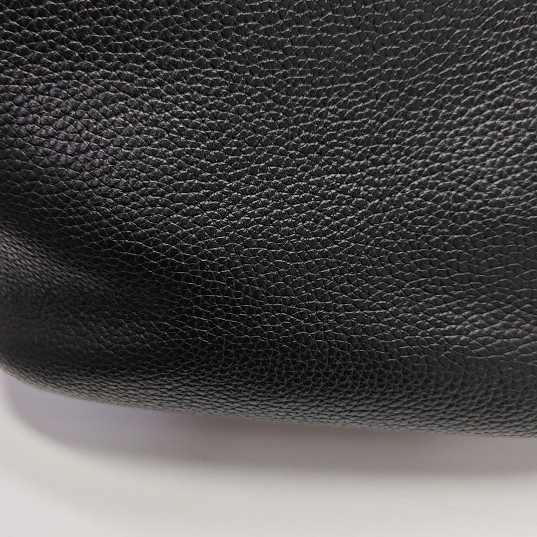 Calfskin Shoulder Bag Black