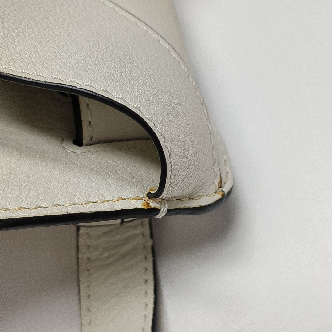 Hammock Small Calfskin White
